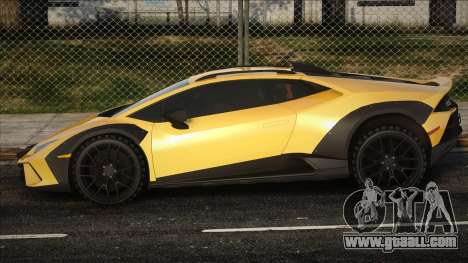 Lamborghini Huracan Sterrato Yellow for GTA San Andreas