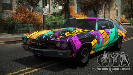 Chevrolet Chevelle Burza S3 for GTA 4