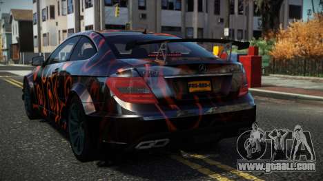 Mercedes-Benz C63 AMG Hugrax S14 for GTA 4