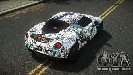 Alfa Romeo 4C Nukeem S14 for GTA 4