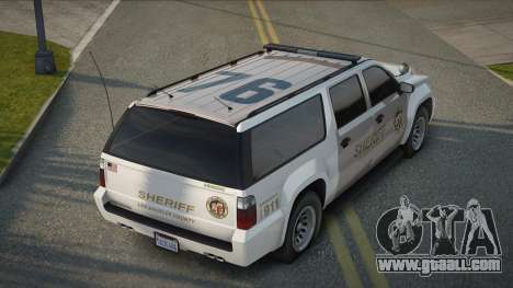 2007 Chevrolet Suburban Sheriff for GTA San Andreas