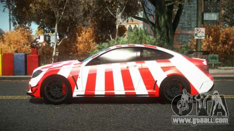 Mercedes-Benz C63 AMG Hugrax S6 for GTA 4