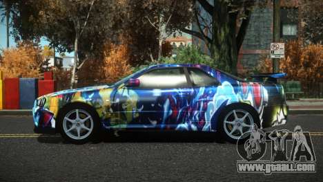 Nissan Skyline R34 Drujo S3 for GTA 4