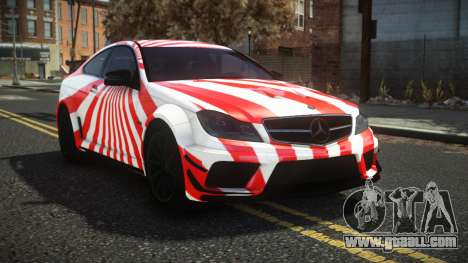 Mercedes-Benz C63 AMG Hugrax S6 for GTA 4