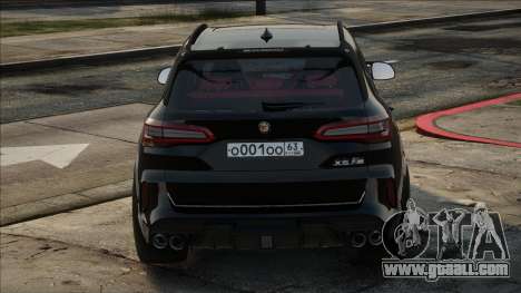 BMW X5M 2020 Blek for GTA San Andreas