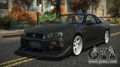 Nissan Skyline R34 Tomedi for GTA 4
