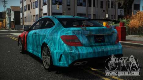 Mercedes-Benz C63 AMG Axury S8 for GTA 4