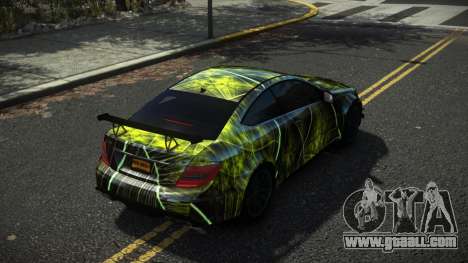 Mercedes-Benz C63 AMG Hugrax S12 for GTA 4