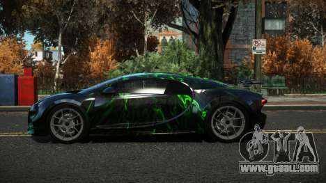 Bugatti Chiron Exalib S9 for GTA 4