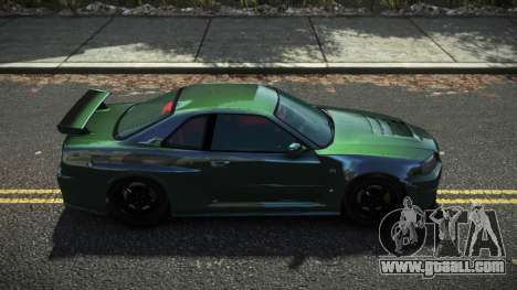 Nissan Skyline R34 Nortas for GTA 4