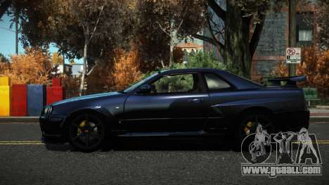 Nissan Skyline R34 Wecami for GTA 4