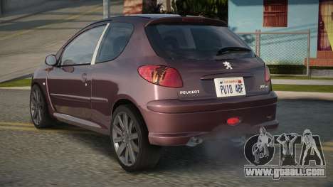 Peugeot 206 Tascoly for GTA San Andreas