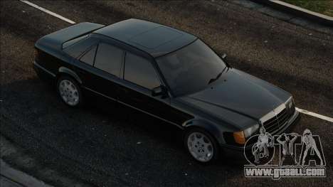 Mercedes-Benz W124 500E Black for GTA San Andreas