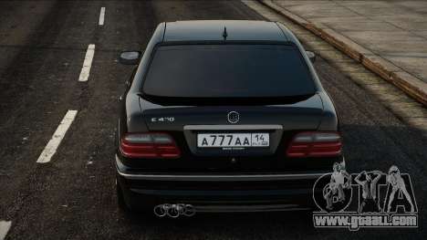 Mercedes-Benz E420 W210 Black for GTA San Andreas
