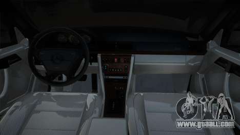 Mercedes-Benz W124 500E Black for GTA San Andreas