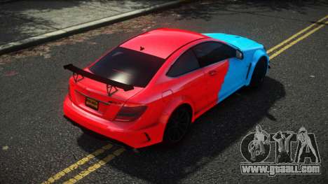 Mercedes-Benz C63 AMG Hugrax S3 for GTA 4