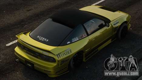 Nissan SX Yellow for GTA San Andreas