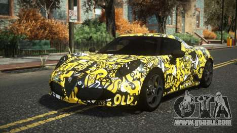 Alfa Romeo 4C Nukeem S2 for GTA 4