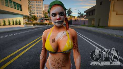 Juggalo Girl for GTA San Andreas
