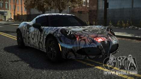 Alfa Romeo 4C Gravuz S8 for GTA 4