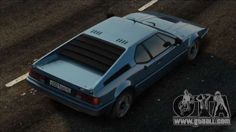 Bmw M1 Stock for GTA San Andreas