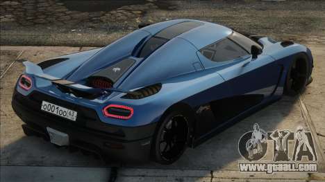 2011 Koenigsegg Agera BL for GTA San Andreas
