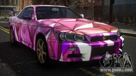 Nissan Skyline R34 Nazuxy S4 for GTA 4