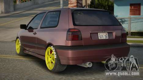 Volkswagen Golf MK3 Tuned for GTA San Andreas