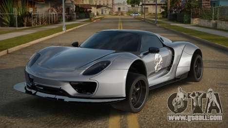 Porsche 918 Dusta for GTA San Andreas