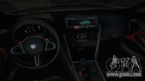 BMW M8 Competition Gran Coupe Black for GTA San Andreas