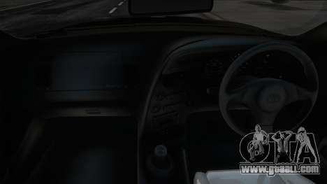 Toyota Supra A80 Black for GTA San Andreas