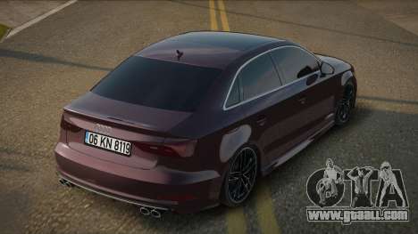 Audi A3 V2.1 for GTA San Andreas