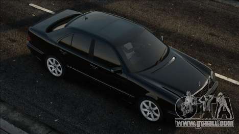 Mercedes-Benz E420 W210 Black for GTA San Andreas