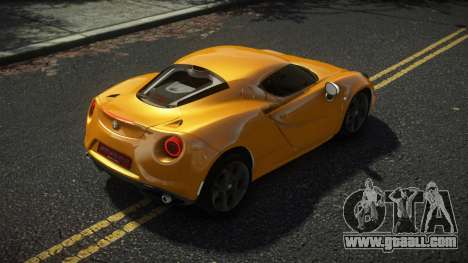 Alfa Romeo 4C Vescol for GTA 4