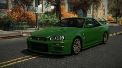 Nissan Skyline R34 Demuno for GTA 4