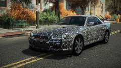 Nissan Skyline R34 Cusvar S8 for GTA 4