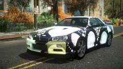 Nissan Skyline R34 Cusvar S7 for GTA 4