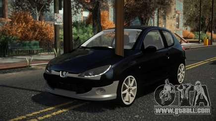 Peugeot 206 Zaserf for GTA 4