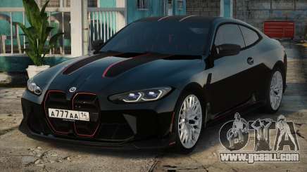 BMW M4 CSL Black for GTA San Andreas