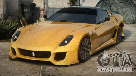 Ferrari 599XX Evo Yellow for GTA San Andreas