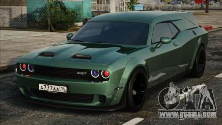 Dodge Challenger SRT Greem for GTA San Andreas