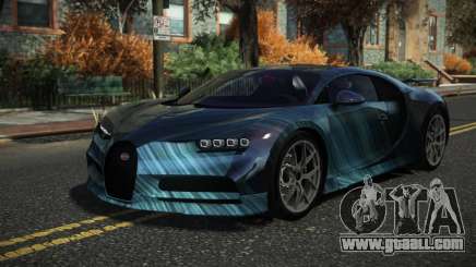 Bugatti Chiron Exalib S8 for GTA 4