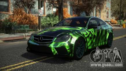 Mercedes-Benz C63 AMG Hugrax S8 for GTA 4