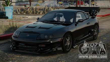 Toyota Supra A80 Black for GTA San Andreas
