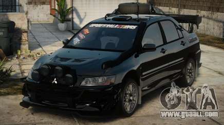 Mitsubishi Lancer VI Blek Version for GTA San Andreas