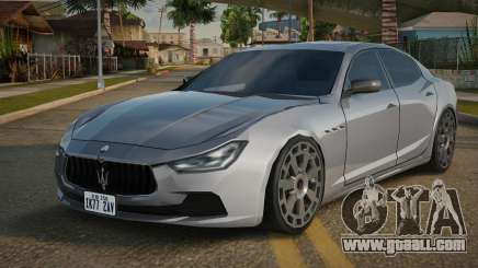 Maserati Ghibli Q4 for GTA San Andreas