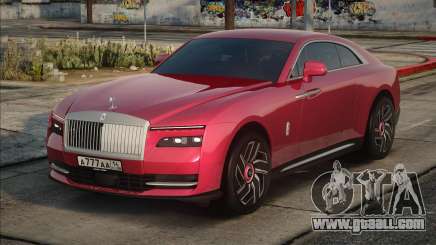 Rolls-Royce Spectre [Red] for GTA San Andreas