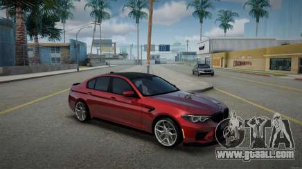 Bmw M5 F90 RO Plates for GTA San Andreas