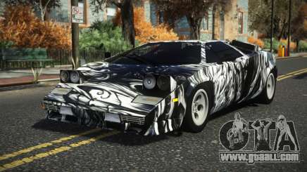 Lamborghini Countach Tovushi S3 for GTA 4