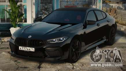 BMW M8 Competition Gran Coupe Black for GTA San Andreas